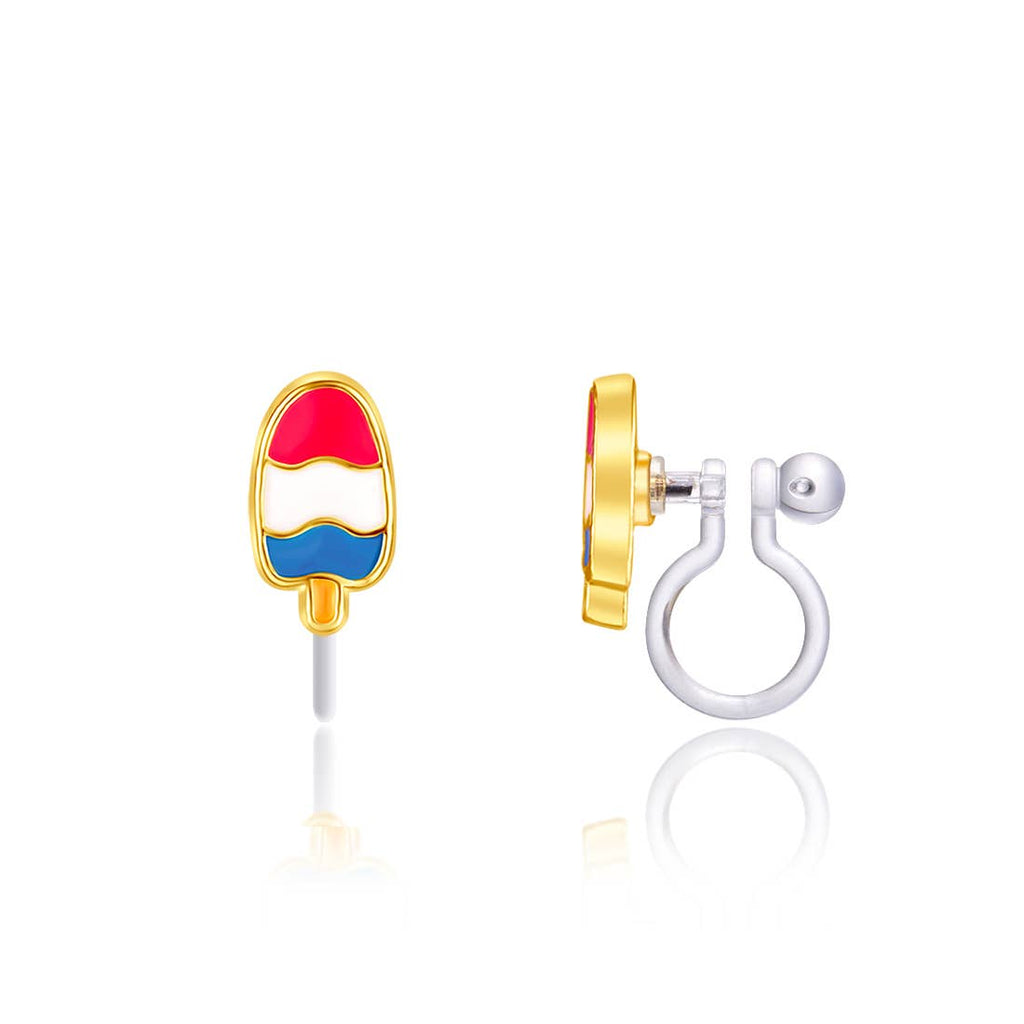 CLIP ON Earrings | Taste the Freedom Americana Earrings