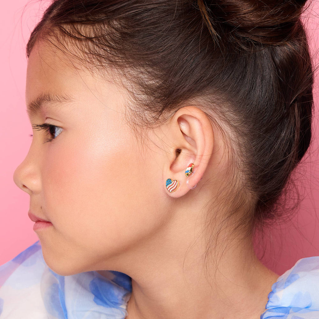 CLIP ON Earrings | Taste the Freedom Americana Earrings