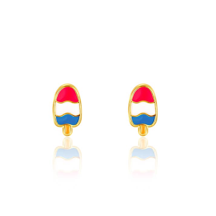 Taste the Freedom | Americana Popsicle Stud Earrings