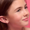 CLIP ON Cutie Earrings | Pink Chic Bow